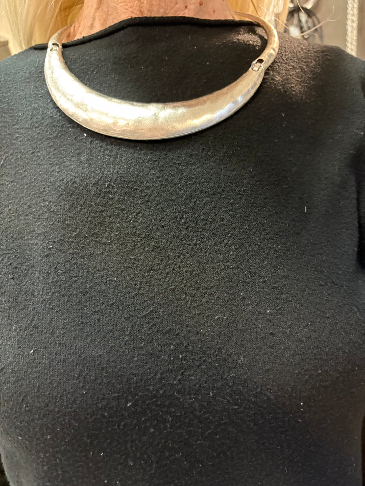 Collana rigida,luna
