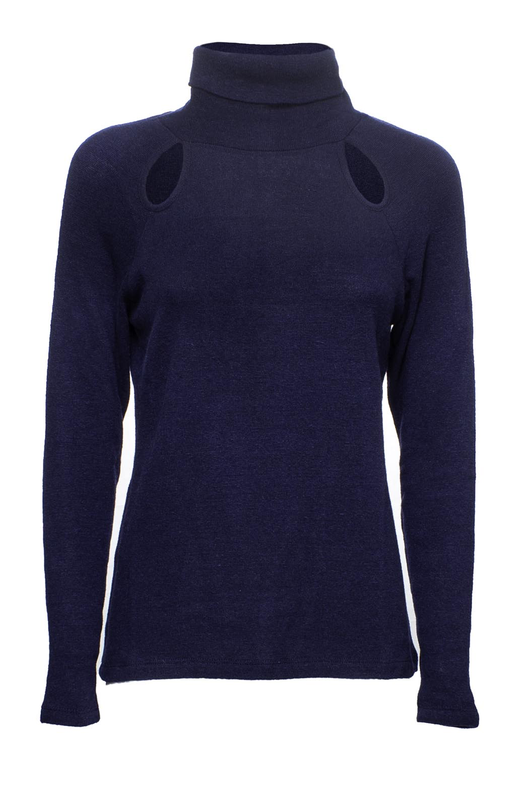 Maglia buchi, spalle blu, Ayfee