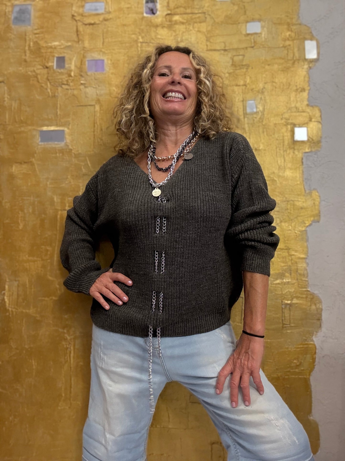 Maglione catena Susy Mix