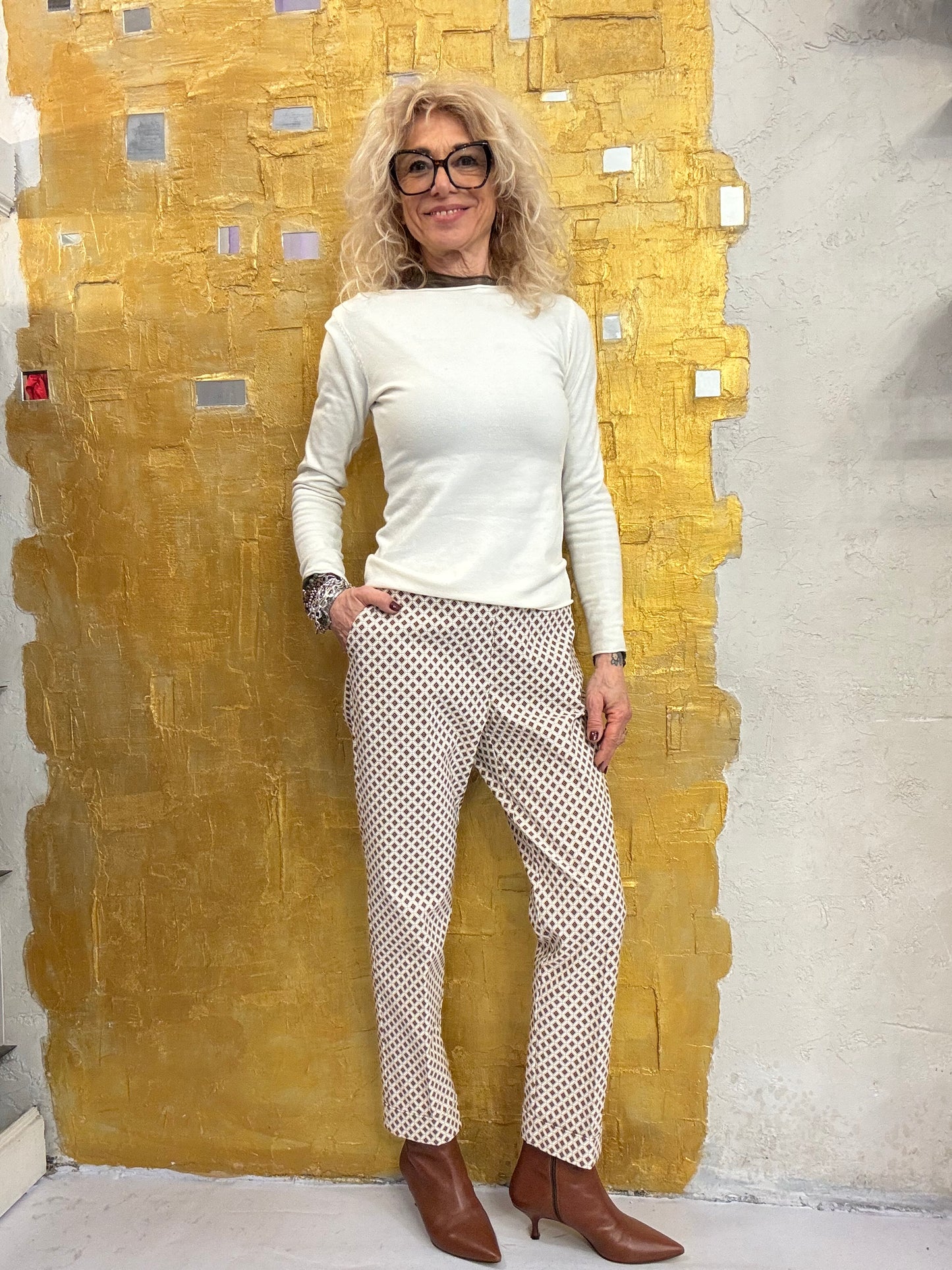 Pantalone cravatta