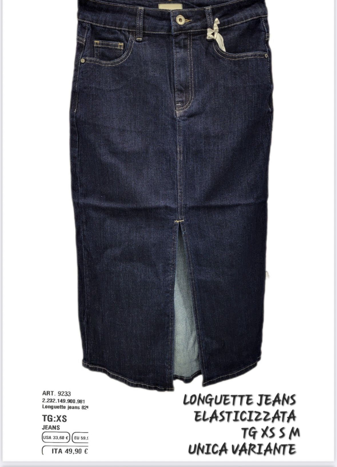 Longhette jeans elasticizza Susy mix