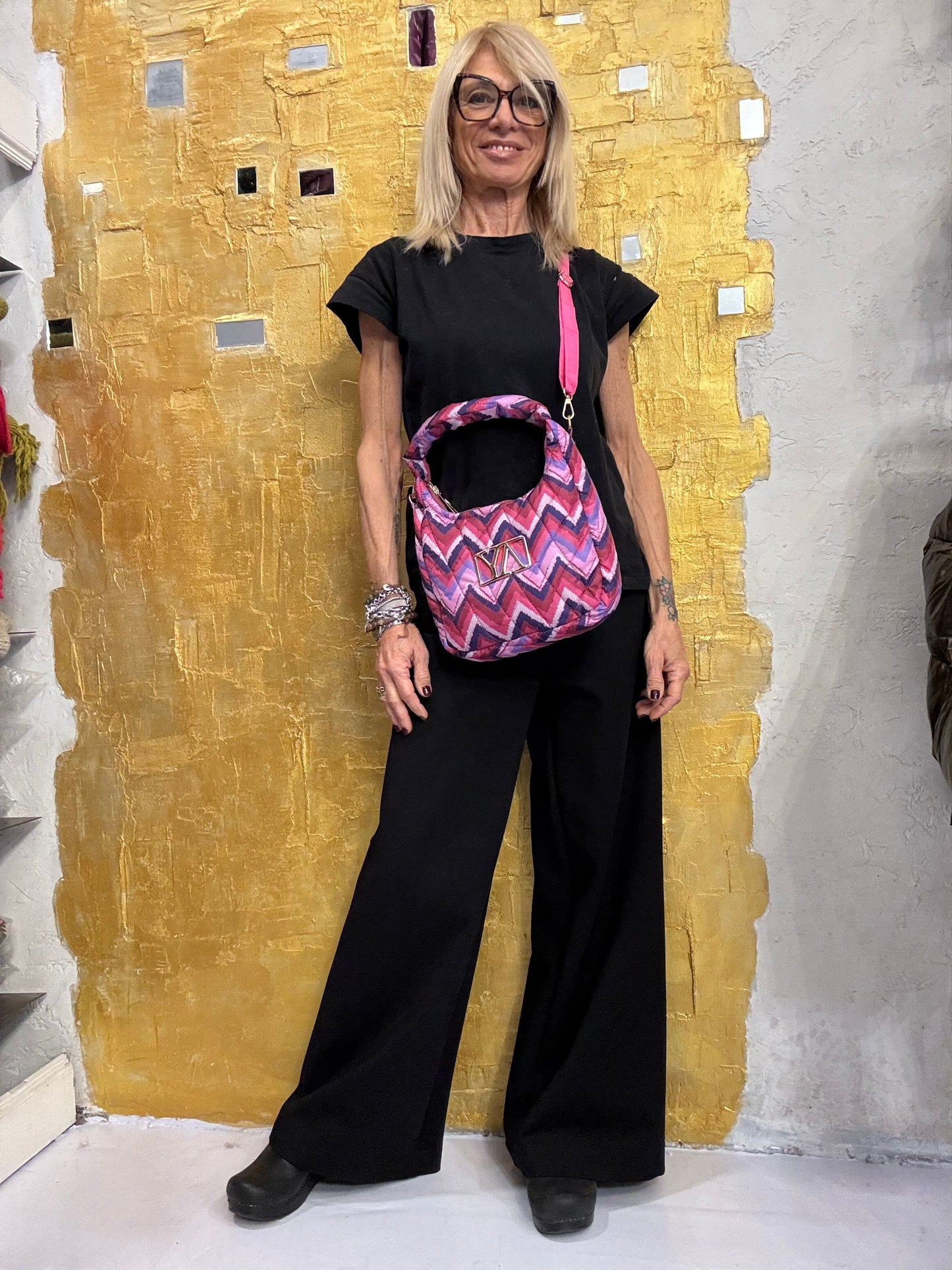 Mini bag Piumino stampata Ayfee