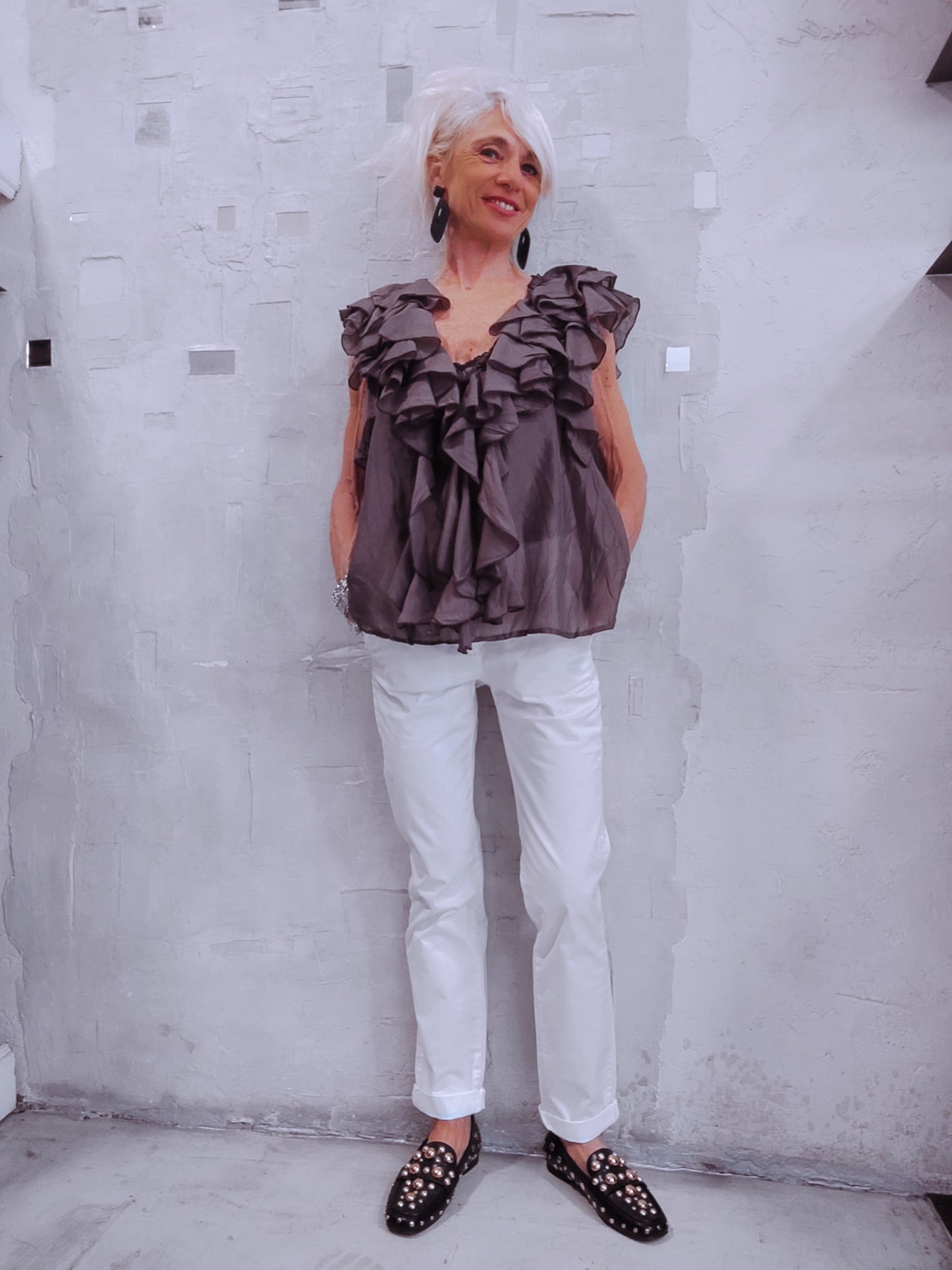 Camicia volant Susy Mix