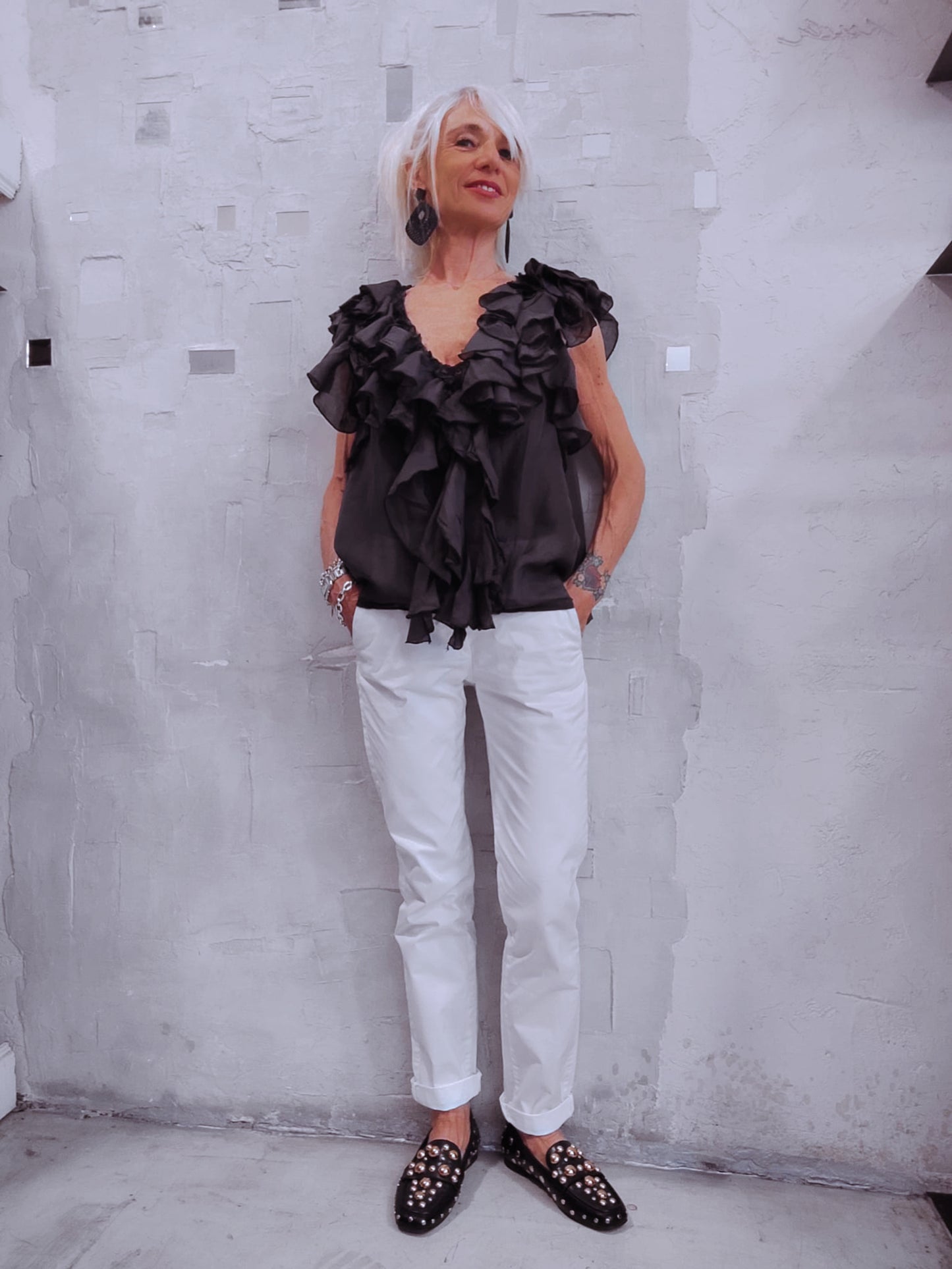 Camicia volant Susy Mix