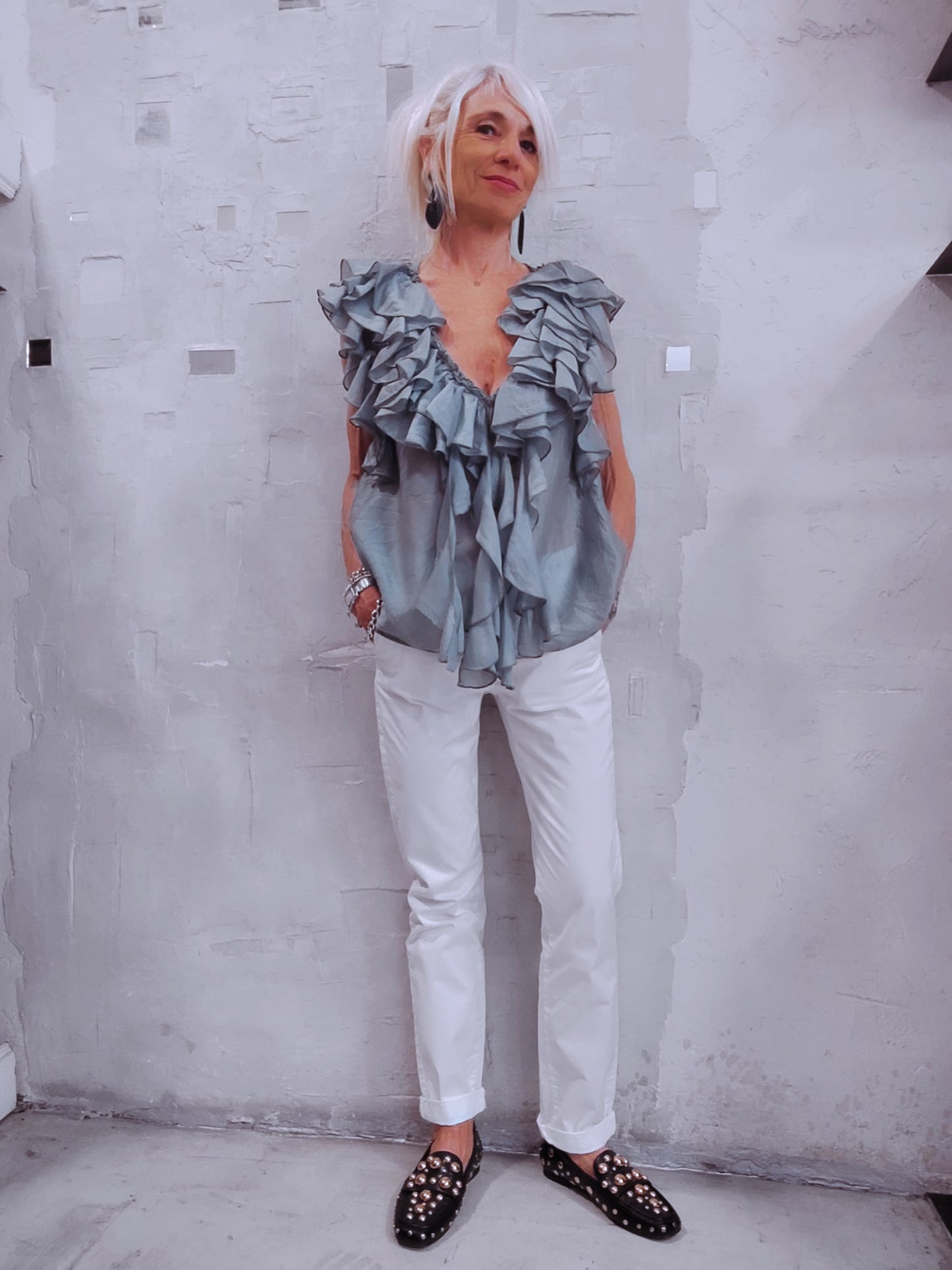 Camicia volant Susy Mix
