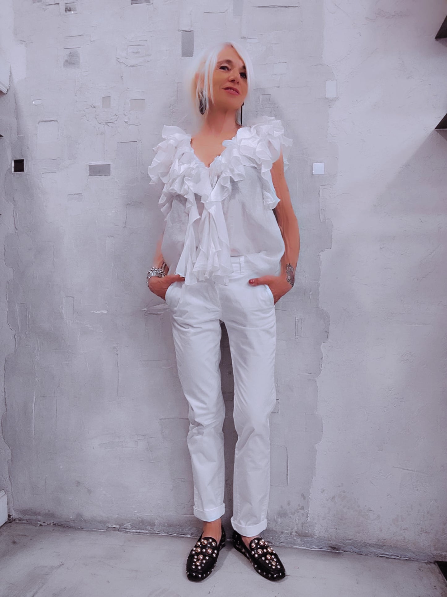 Camicia volant Susy Mix