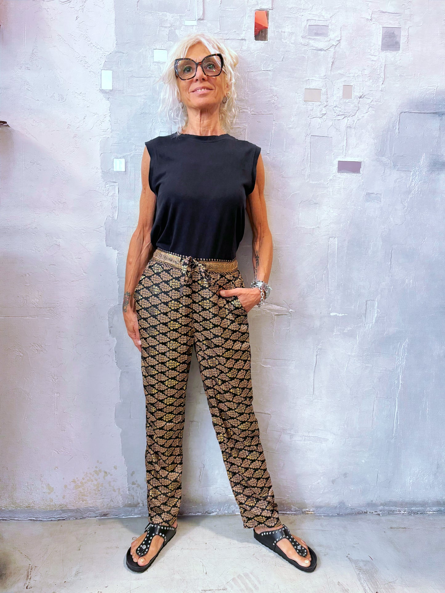Pantalone misto sera Ayfee