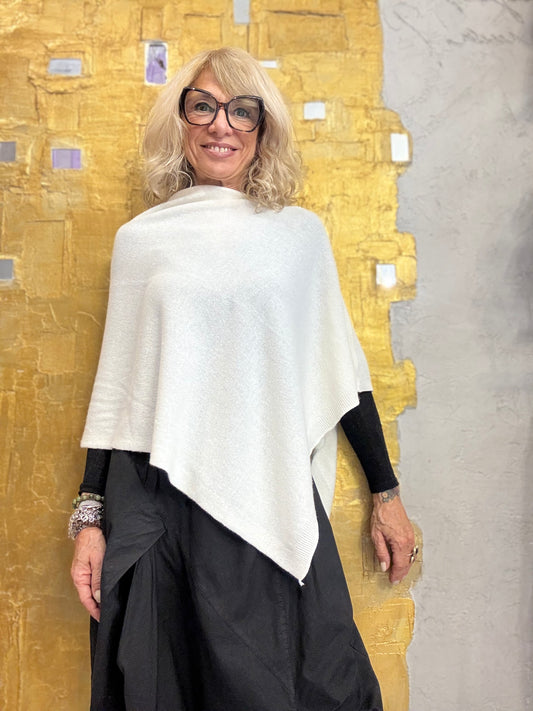 Poncho misto cachemire Ayfee