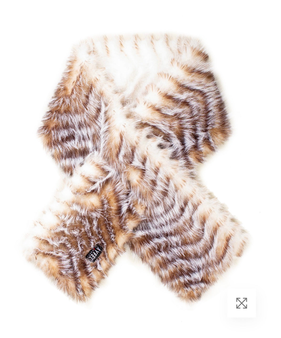 Sciarpa ecopelliccia animalier