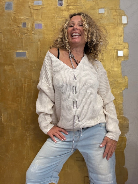 Maglione catena Susy Mix