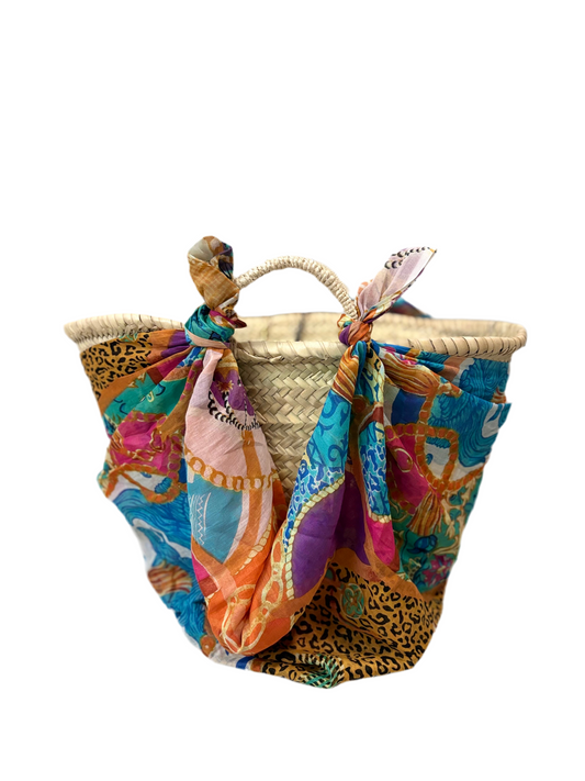 Borsa paglia stampa Hanny
