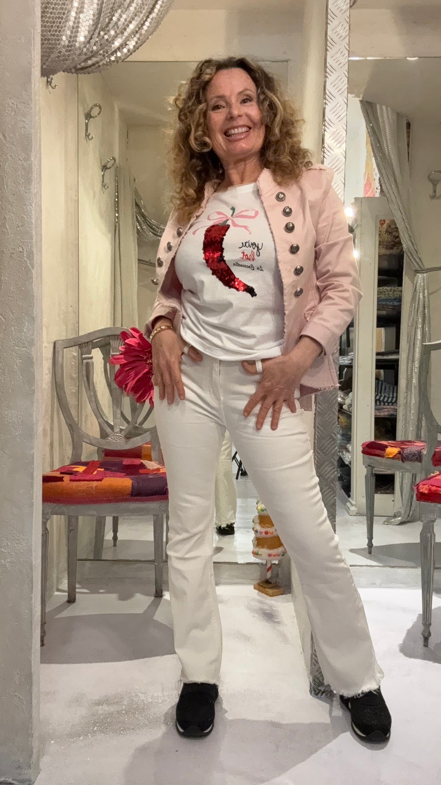 modello Anna trombetta cotone
