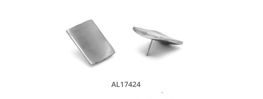 Orecchino quadrato Vesto Pazzo