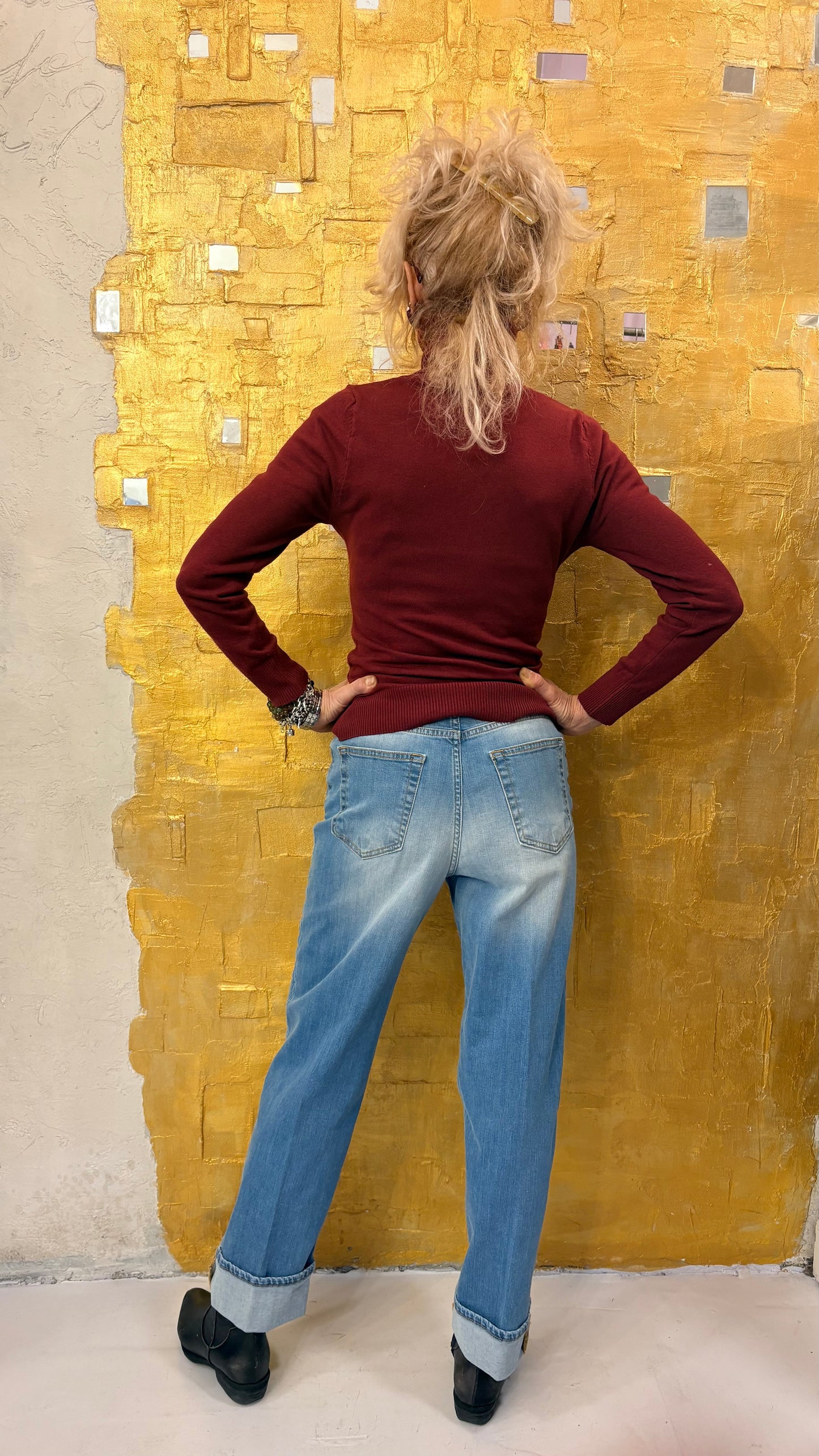 Jeans modello carota Susy Mix