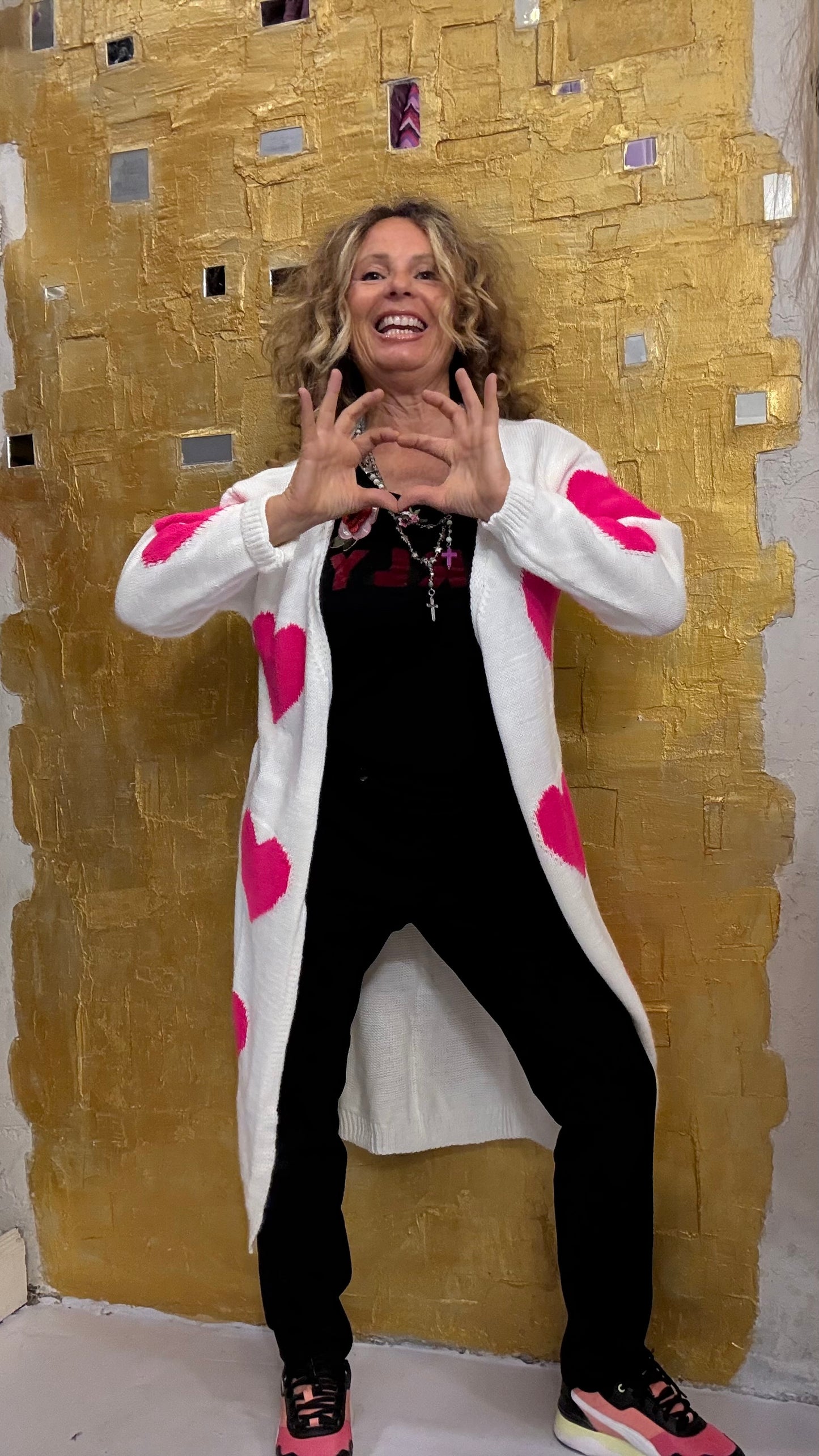 Cardigan cuori Ayfee