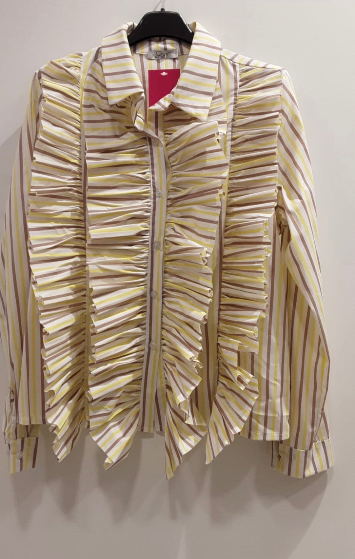 Camicia jabot righe Saxx