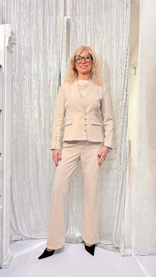 Tailleur crepe alamari