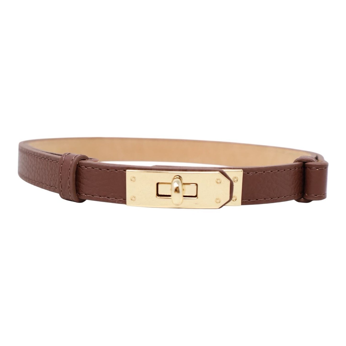 Cintura pelle chiusura Kelly