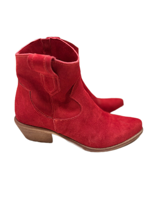 Camperos rosso camoscio