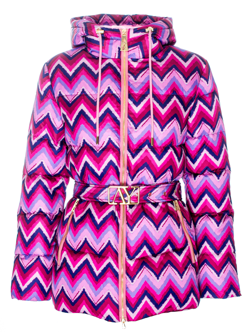 piumino cappuccio lungo fantasia Ayfee