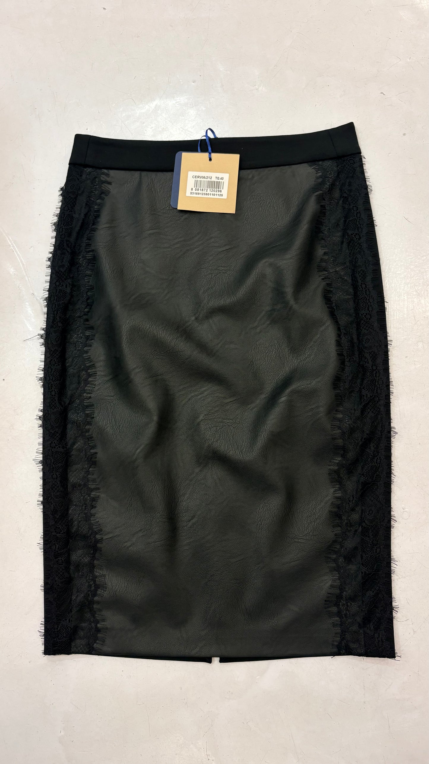 Gonna tubino ecopelle e punto Milano