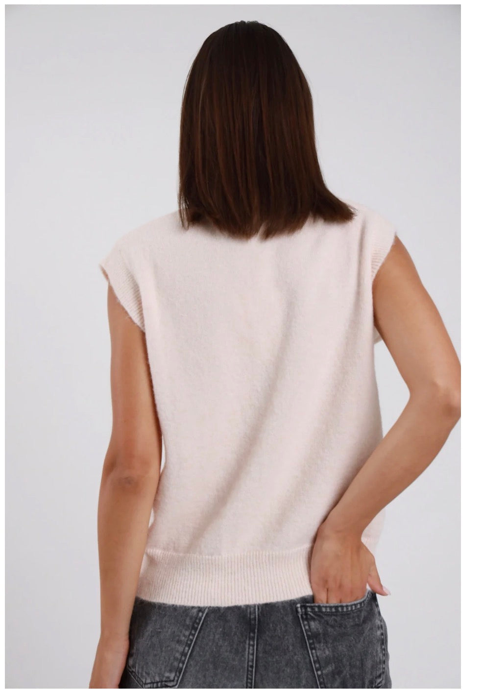Gilet bottoni gioiello Susy mix