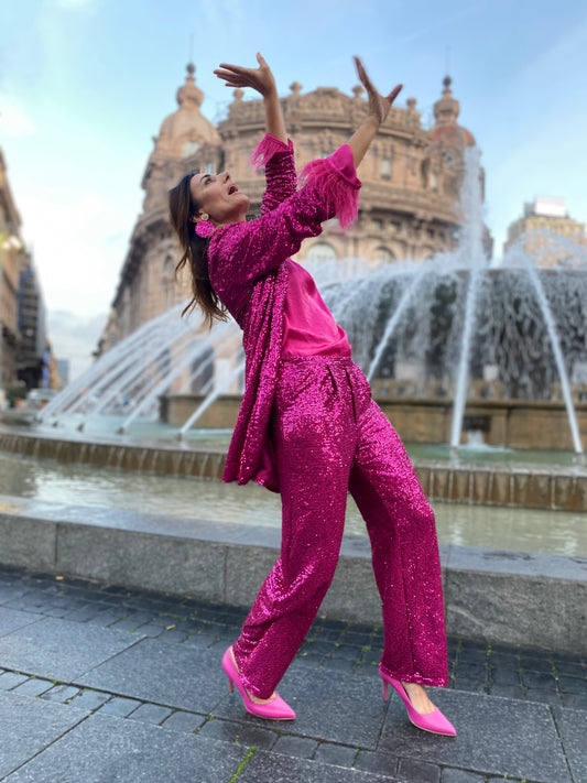 Pantalone pailettes Etoile