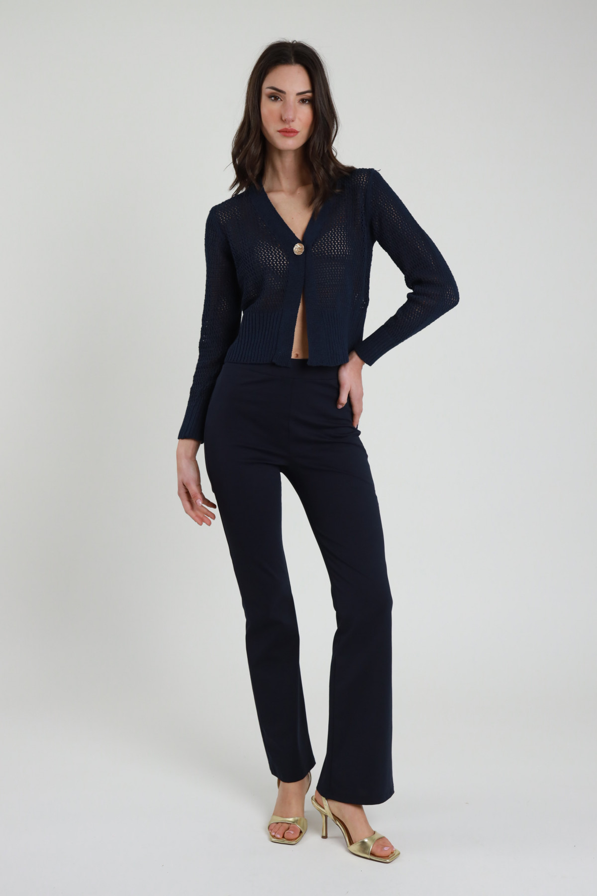 Pantaloni trombetta Susy Mix