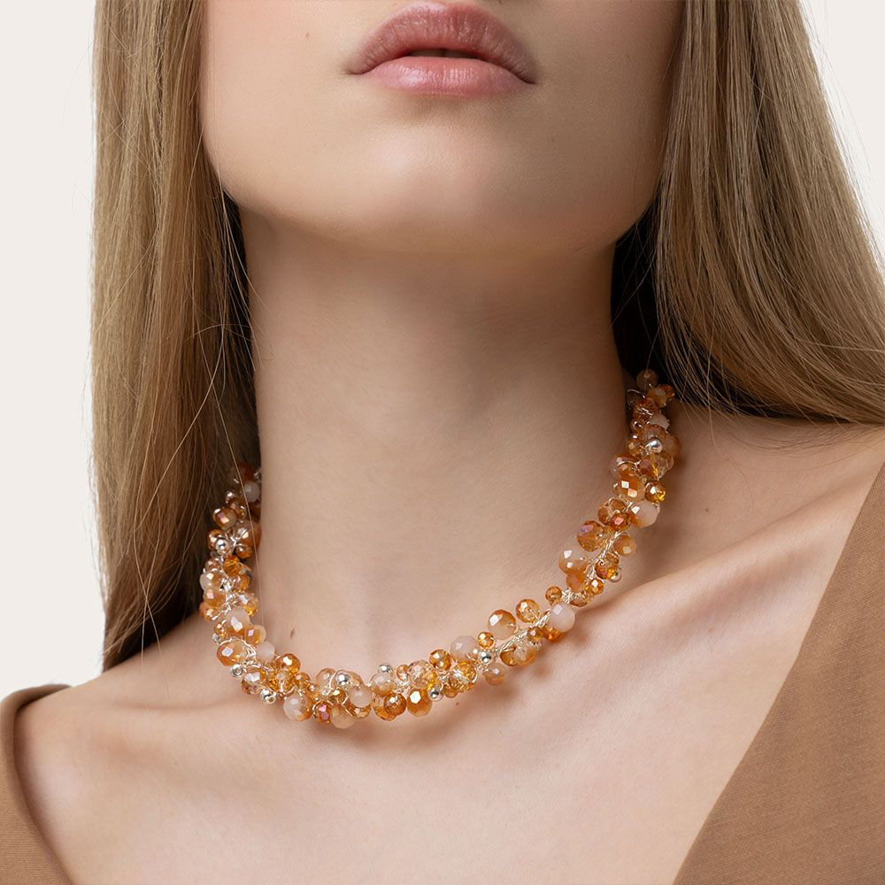 Collana  girocollo Ambra Vesto pazzo