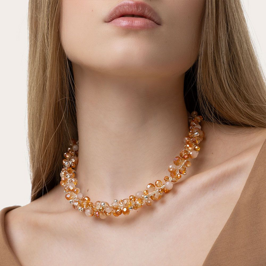 Collana  girocollo Ambra Vesto pazzo