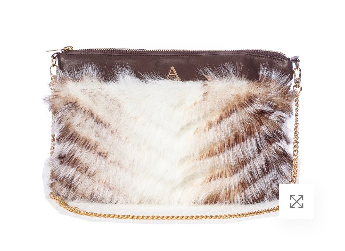 Pochette ecopelliccia