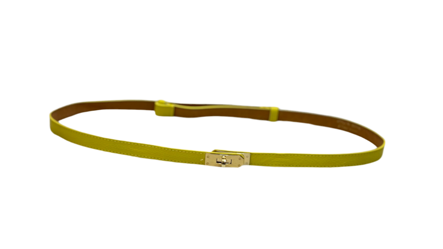 Cintura pelle chiusura Kelly