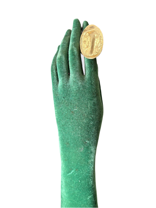 Anello zama ovale