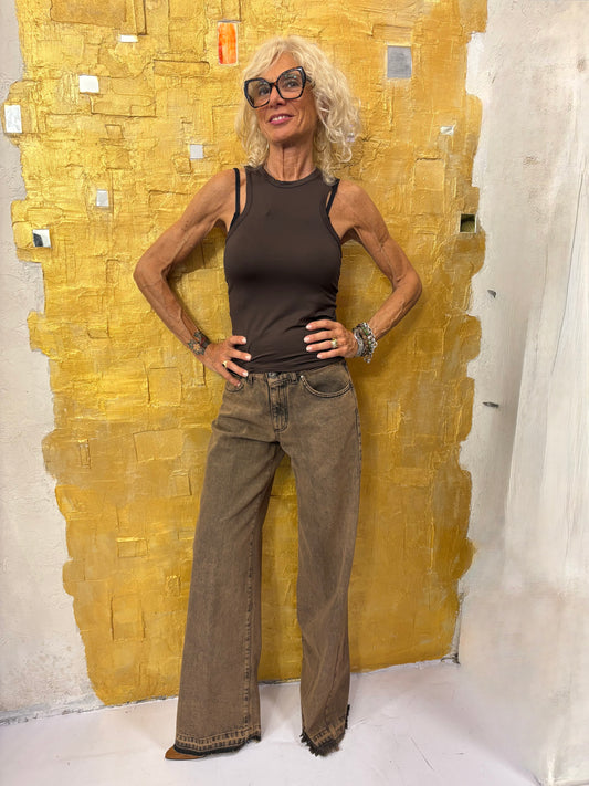 Pantalone sfumato Susy mix