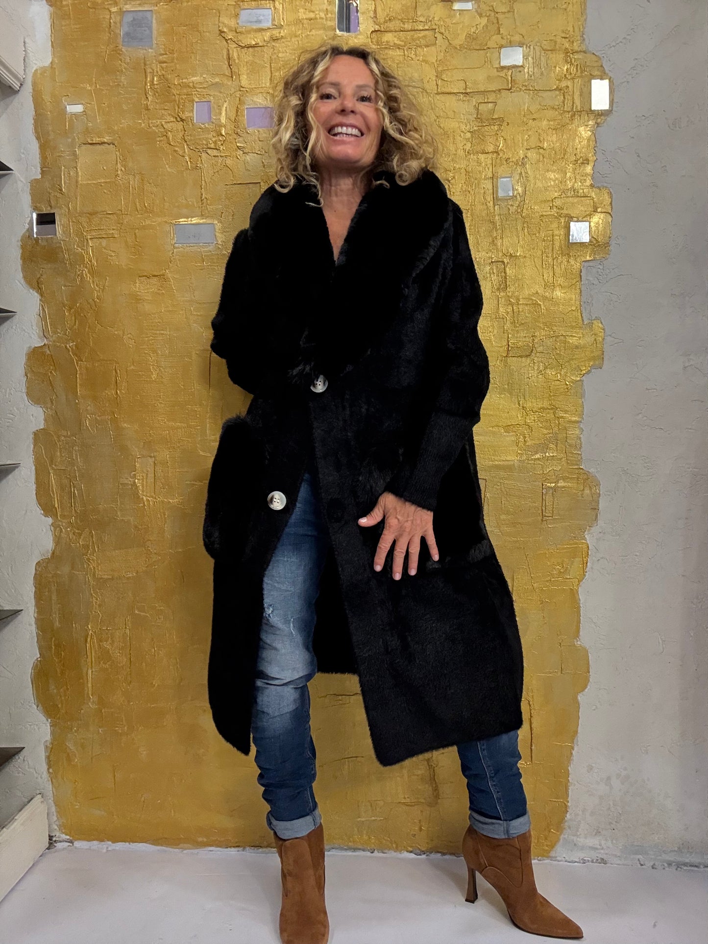 Cappotto in maglia Ayfee