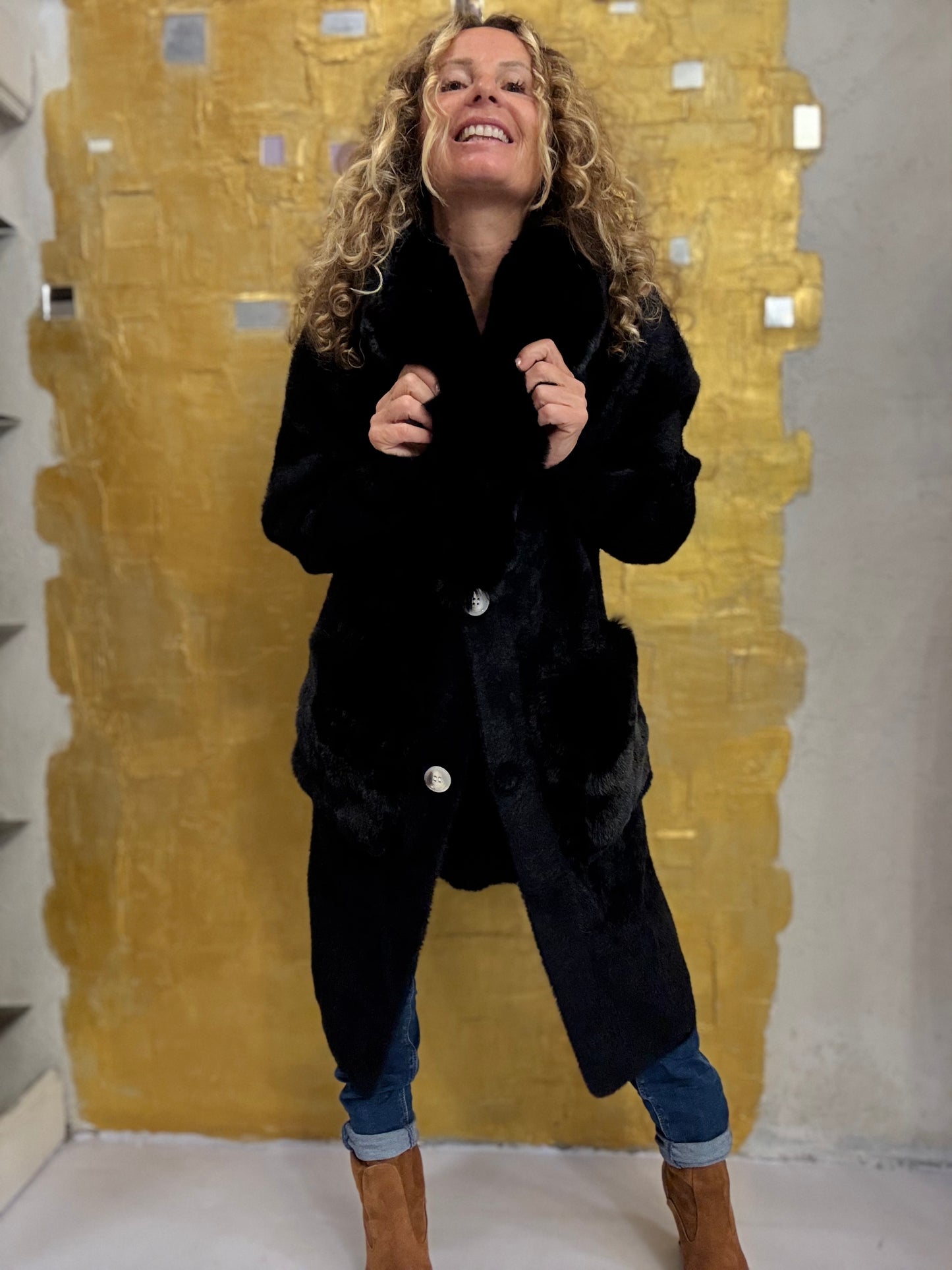 Cappotto in maglia Ayfee