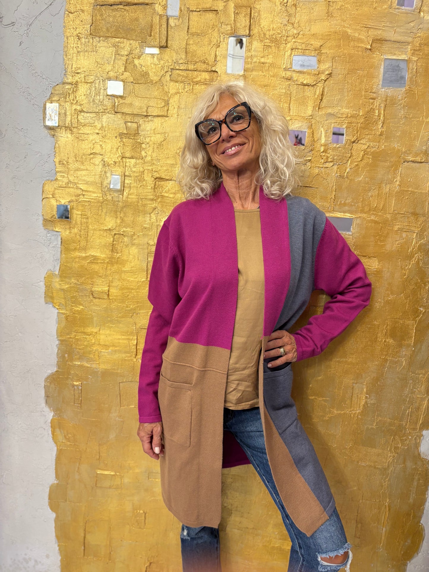 Cardigan Multicolor Ayfee