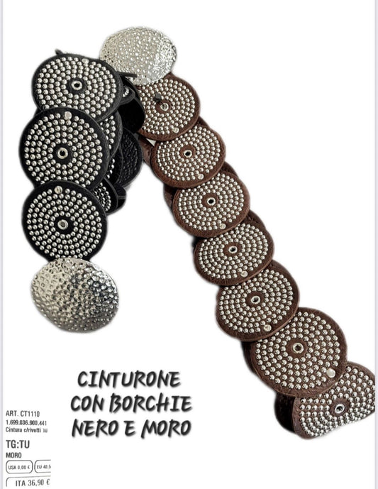 Cinturone con borchie, Susy Mix