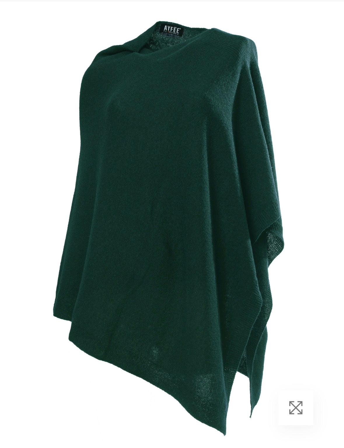 Poncho misto cachemire Ayfee