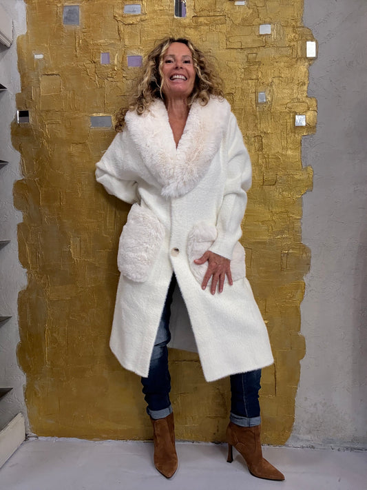 Cappotto in maglia Ayfee
