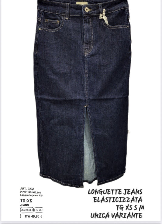 Longhette jeans elasticizza Susy mix