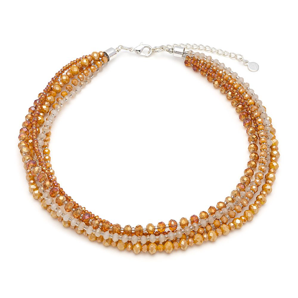 Collana multifilo Ambra Vesto pazzo