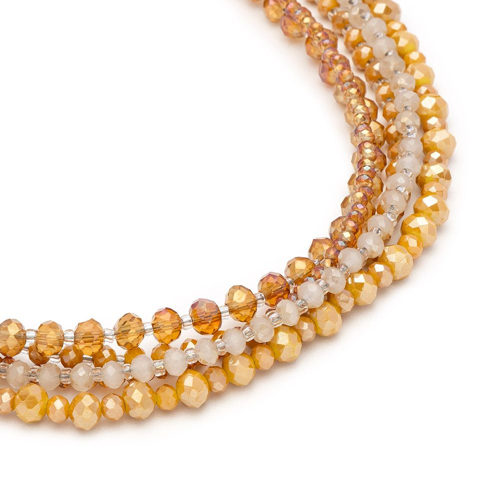 Collana multifilo Ambra Vesto pazzo