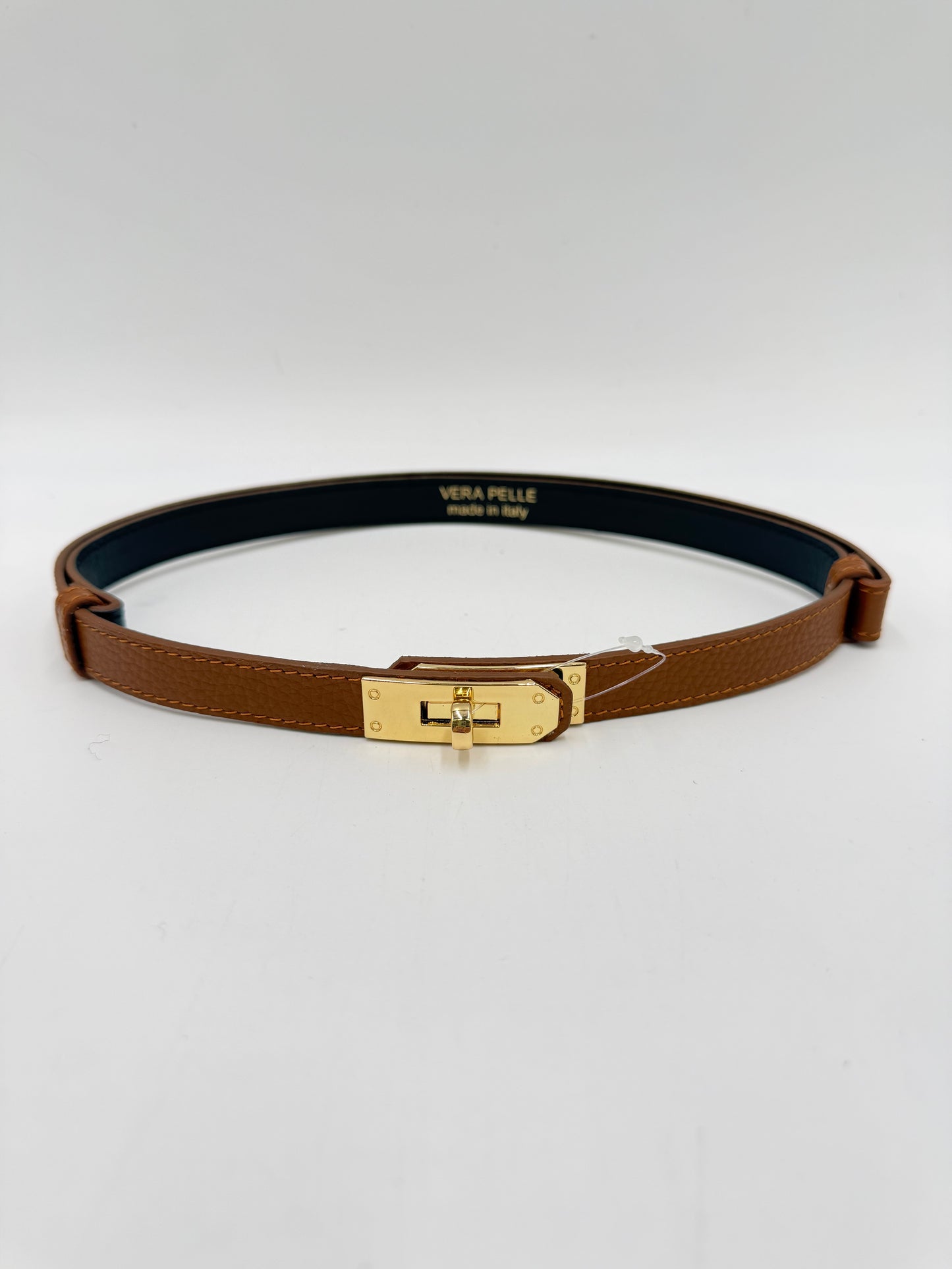 Cintura pelle chiusura Kelly