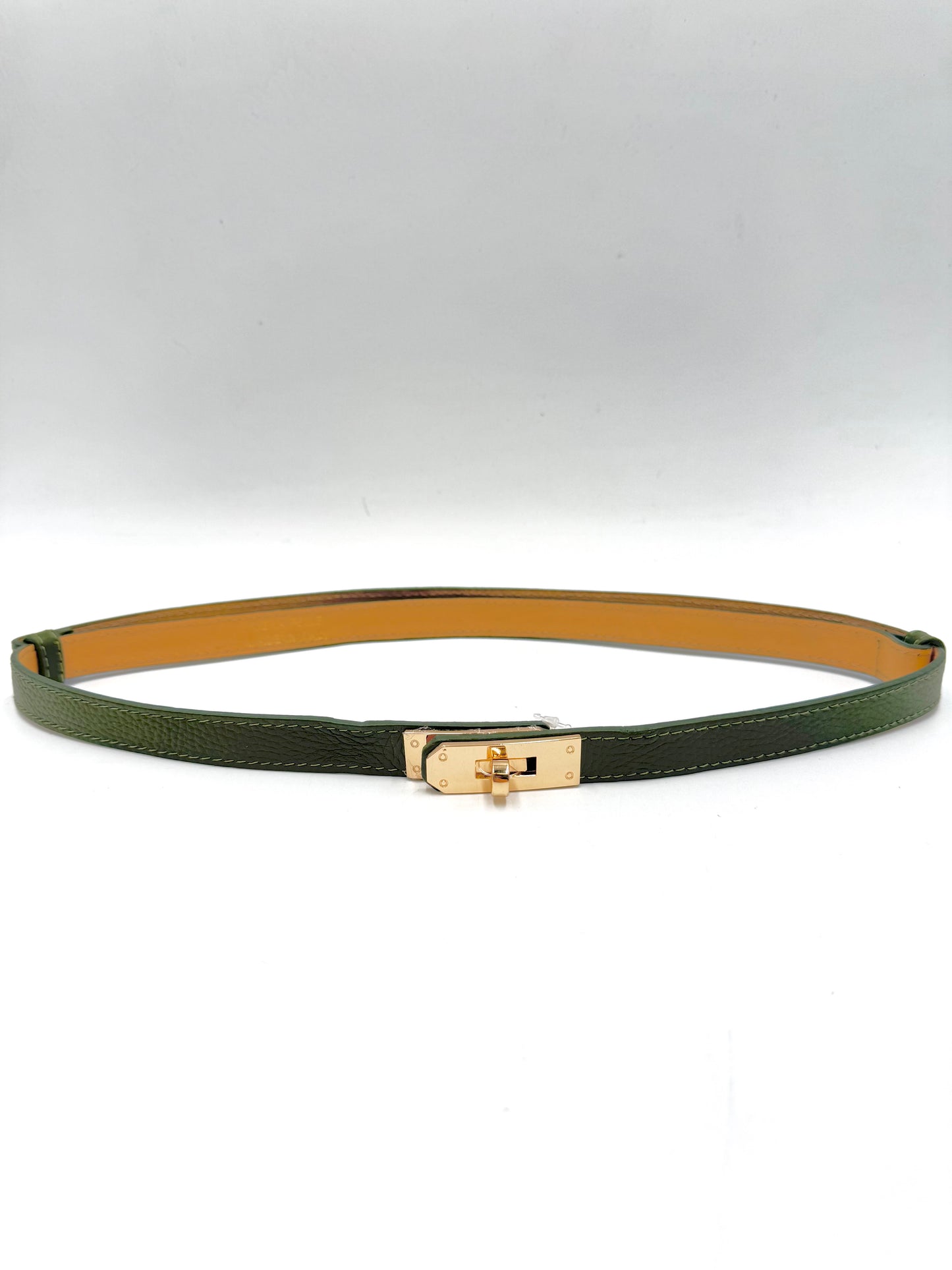 Cintura pelle chiusura Kelly