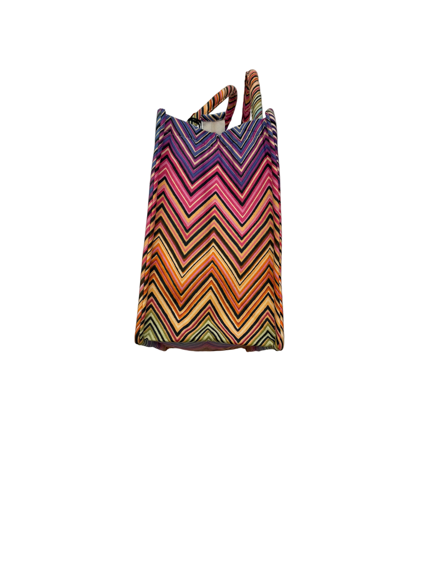 Borsa cotone chevron