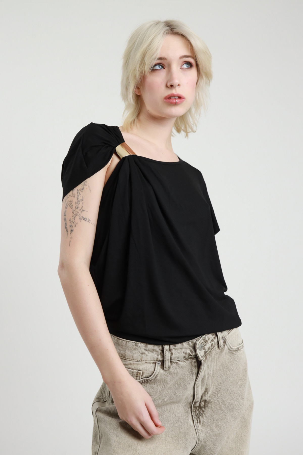 T-Shirt assimettrica Susy Mix