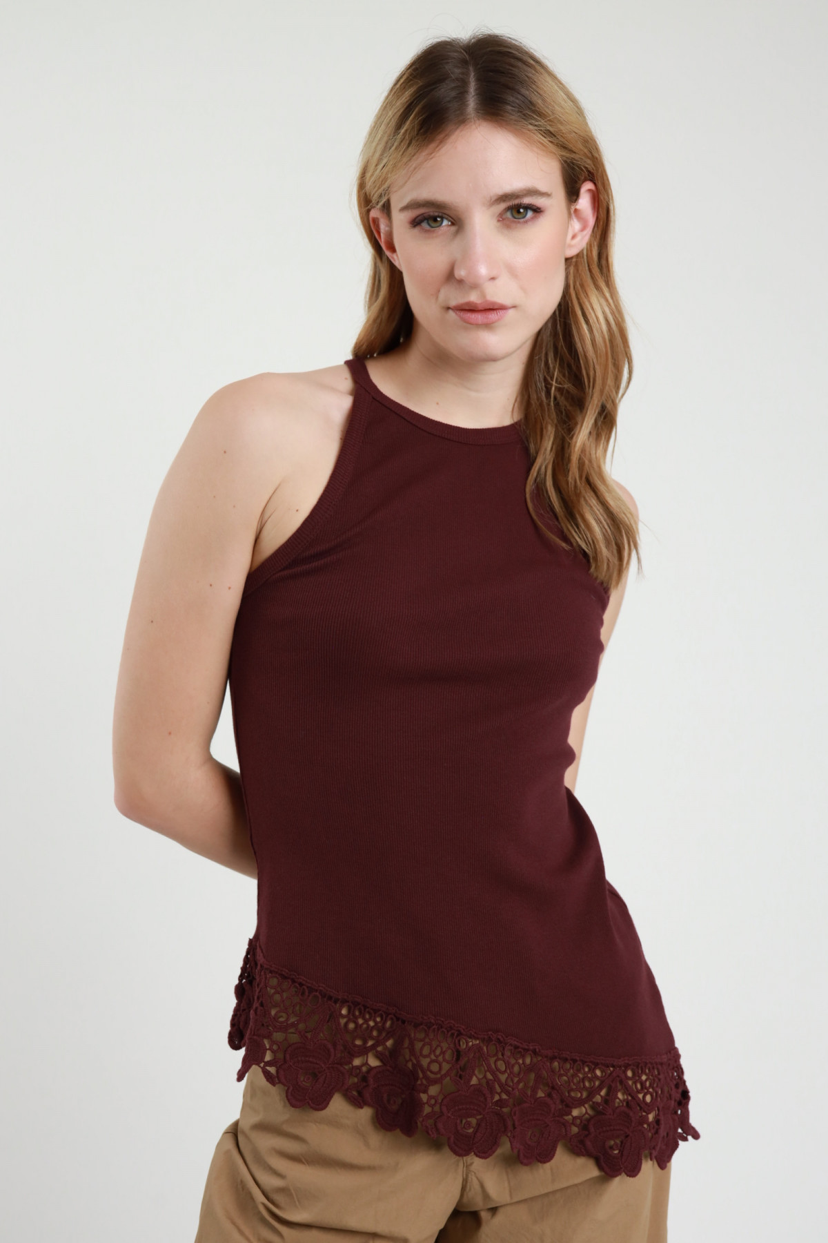 Tank Top Asimmetrico Susy Mix