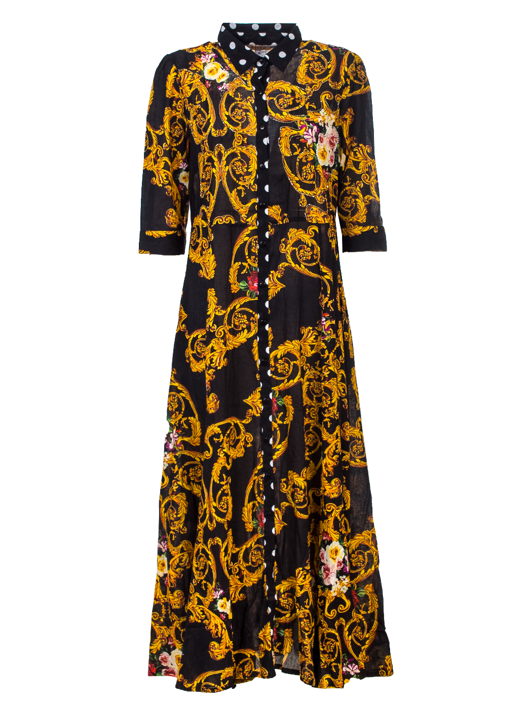Abito lungo baroque Ayfee