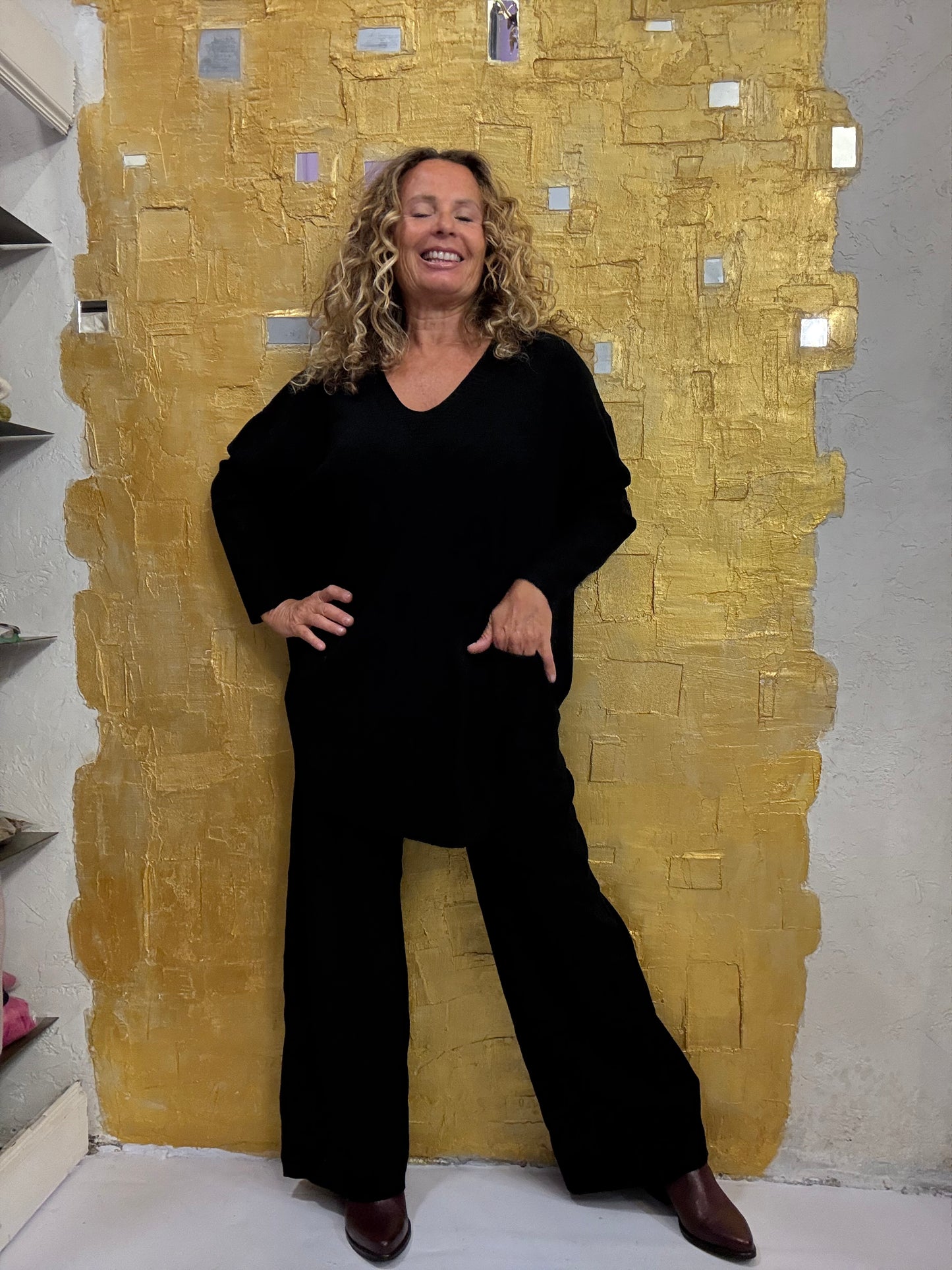 Pantalone maglia Ayfee